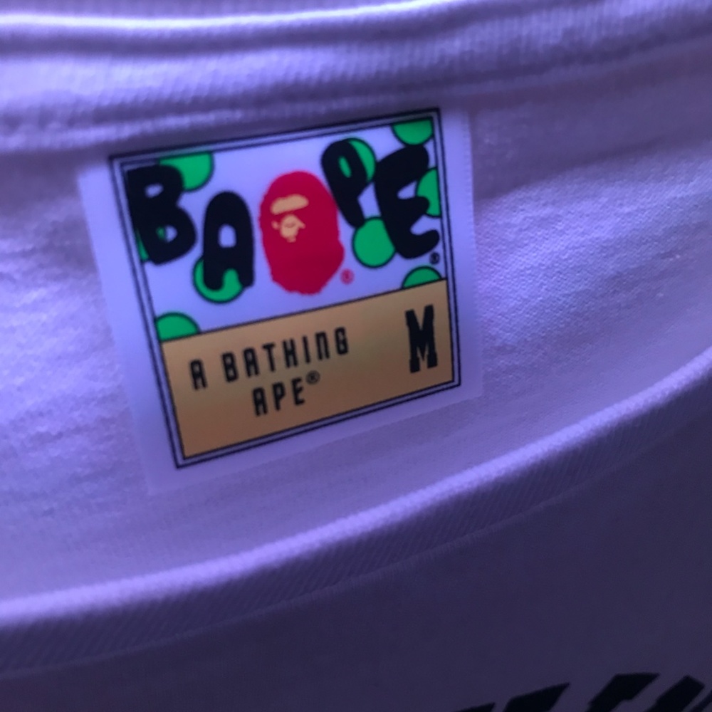 Bathing Ape Camo Logo Tee - Picture 2 of 3